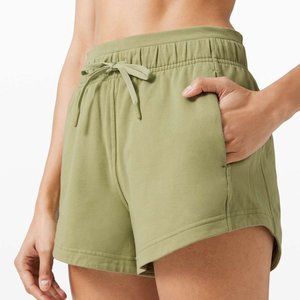 Lululemon Inner Glow Shorts- Green 8